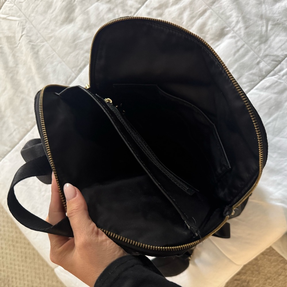 Michael Kors Black Nylon Backpack with Gold Hardware - Picture 5 of 5